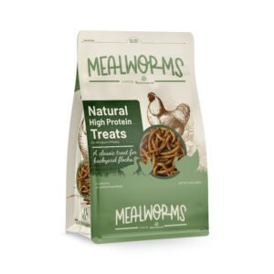 Premium Dried Mealworms – High Protein Natural Feed